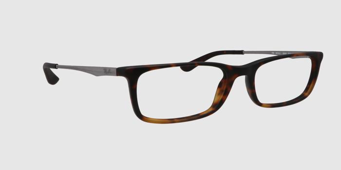  Brown Full frame Rectangle Eyeglasses for Men and Women