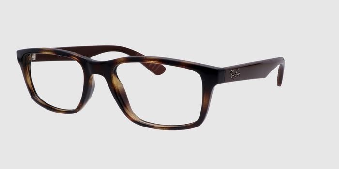  Brown Full frame Rectangle Eyeglasses for Men and Women