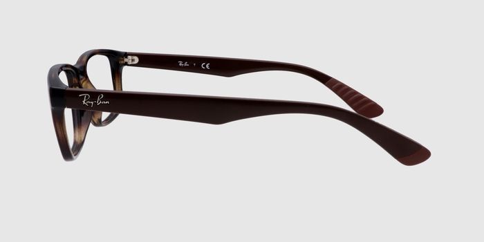  Brown Full frame Rectangle Eyeglasses for Men and Women