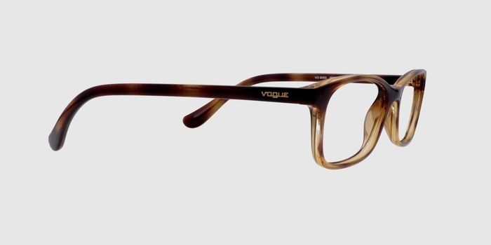  Brown Full frame Rectangle Eyeglasses for Women