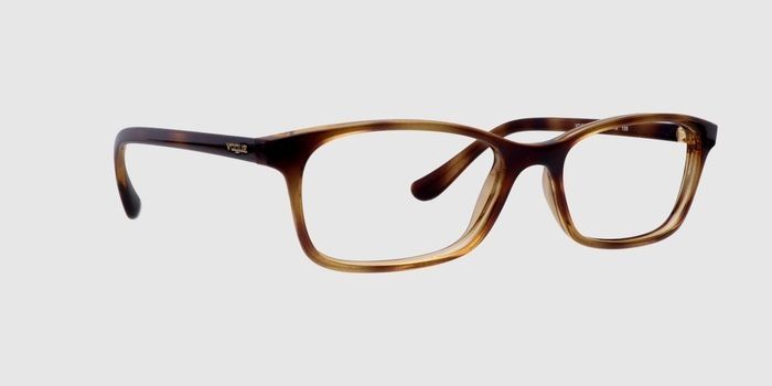  Brown Full frame Rectangle Eyeglasses for Women