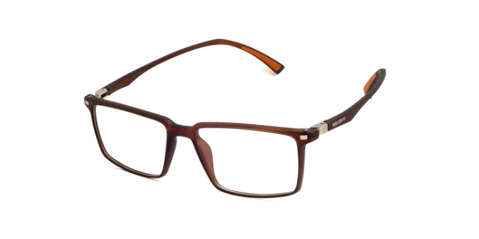KILLER Brown Full Frame Rectangle Eyeglasses for Men and Women