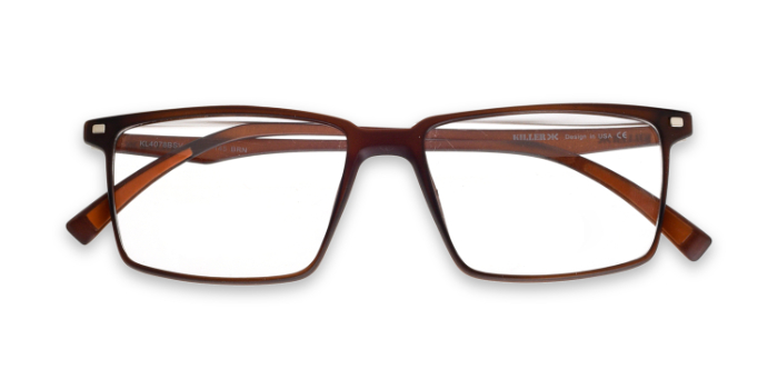 KILLER Brown Full Frame Rectangle Eyeglasses for Men and Women