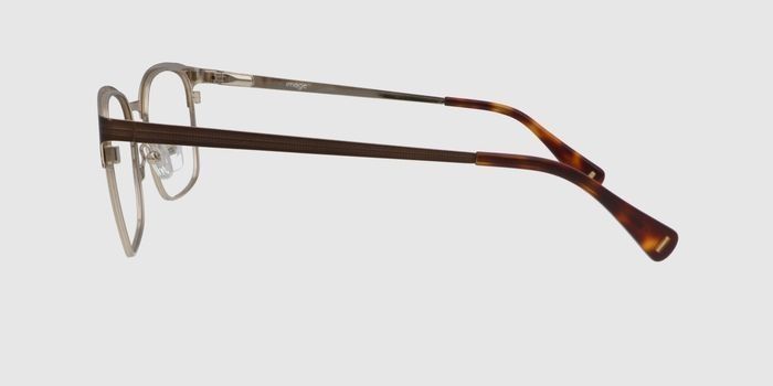  Brown Full frame Browline Eyeglasses for Men and Women