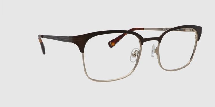  Brown Full frame Browline Eyeglasses for Men and Women