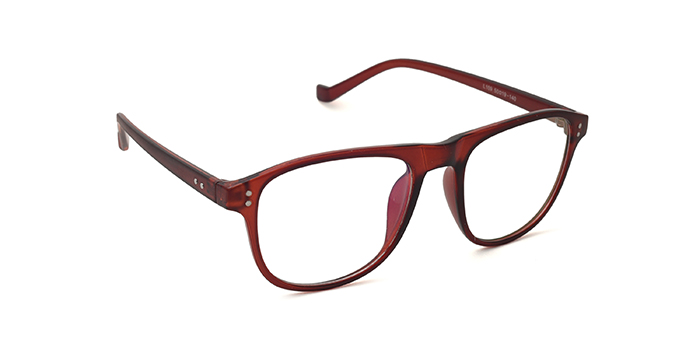  Brown Full Frame Wayfarer Eyeglasses for Men and Women