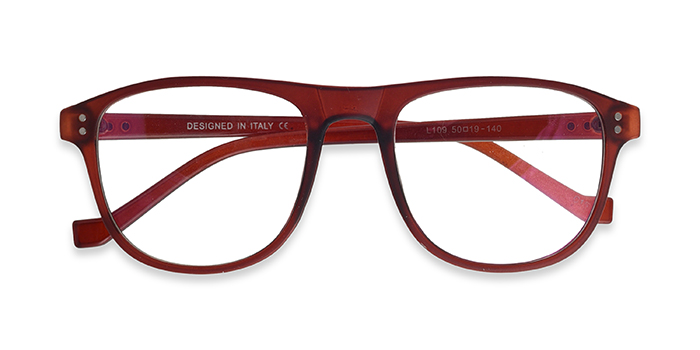  Brown Full Frame Wayfarer Eyeglasses for Men and Women