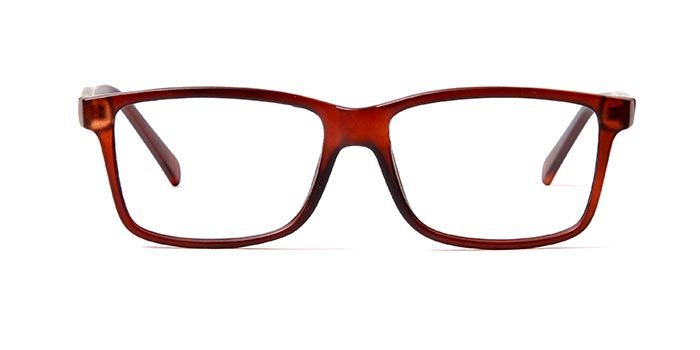  Matte Brown Full Frame Wayfarer Eyeglasses for Men and Women