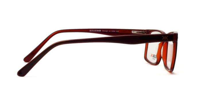 KILLER Brown Full Frame Rectangle Eyeglasses for Men and Women