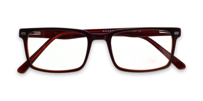 KILLER Brown Full Frame Rectangle Eyeglasses for Men and Women