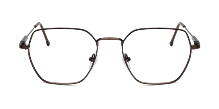 Mirar Clear Full Frame Pentagon Eyeglasses E15c6286 ₹1298