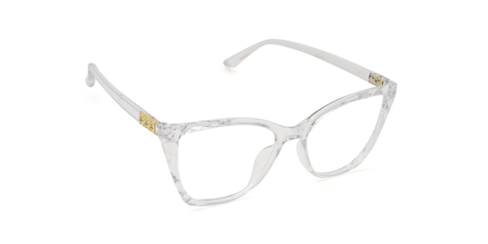  Transparent Full Frame Butterfly Eyeglasses for Women