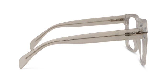  Transparent Full Frame Square Eyeglasses for Men and Women