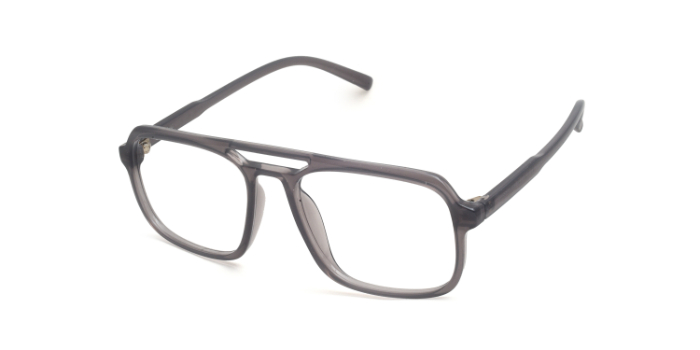  Grey Full Frame Wayfarer Eyeglasses for Men and Women