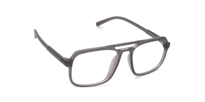  Grey Full Frame Wayfarer Eyeglasses for Men and Women