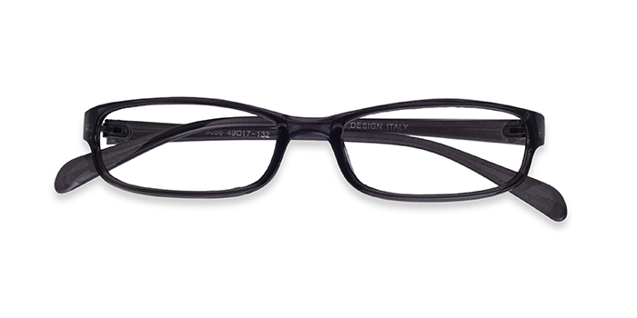  Grey Full Frame Rectangle Eyeglasses for Men and Women