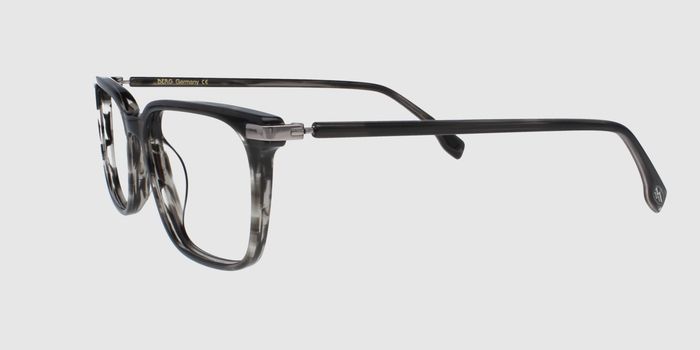  Grey Full rim Square Eyeglasses for Men