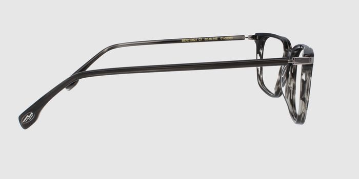  Grey Full rim Square Eyeglasses for Men