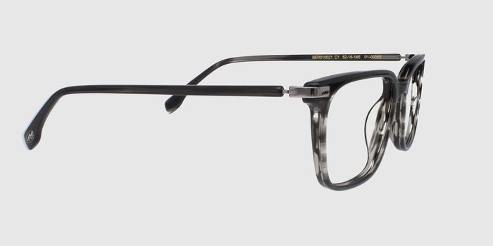  Grey Full rim Square Eyeglasses for Men