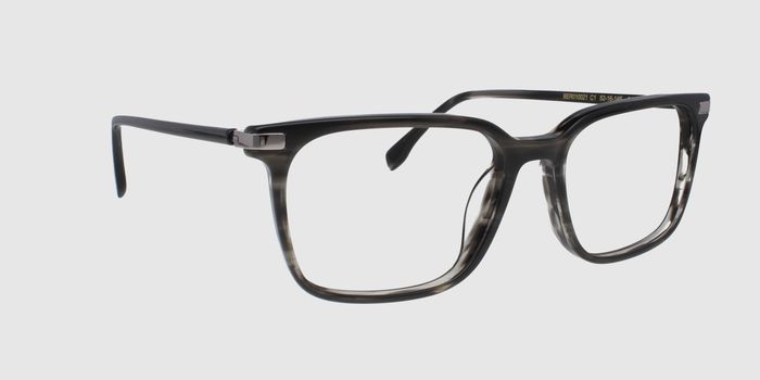  Grey Full rim Square Eyeglasses for Men