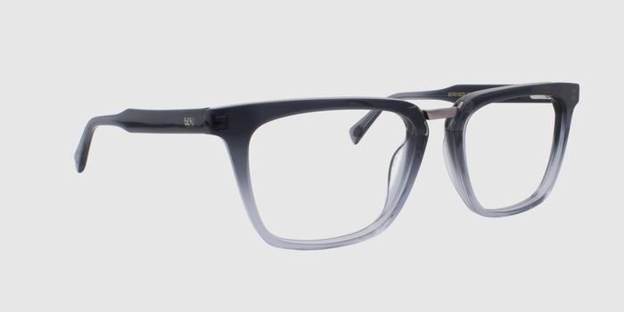  Grey Full rim Square Eyeglasses for Men