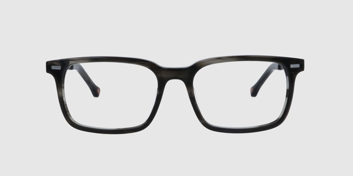  Grey Full rim Rectangle Eyeglasses for Men