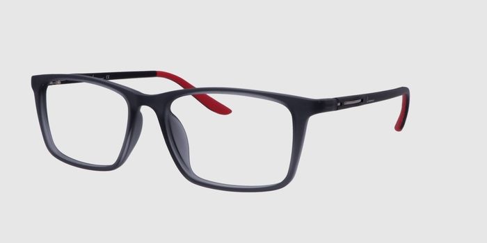  Grey Full frame Rectangle Eyeglasses for Men and Women
