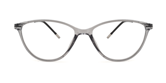  Grey Full Frame Cateye Eyeglasses for Women