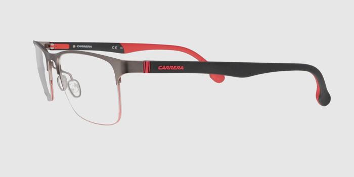  Grey Half rim Rectangle Eyeglasses for Men