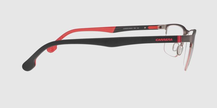  Grey Half rim Rectangle Eyeglasses for Men
