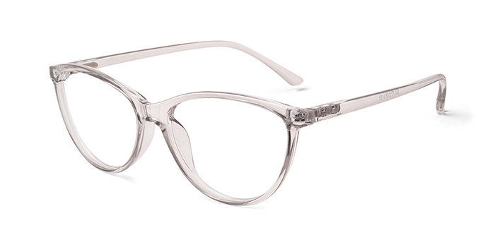  Grey Full Frame Cateye Eyeglasses for Women