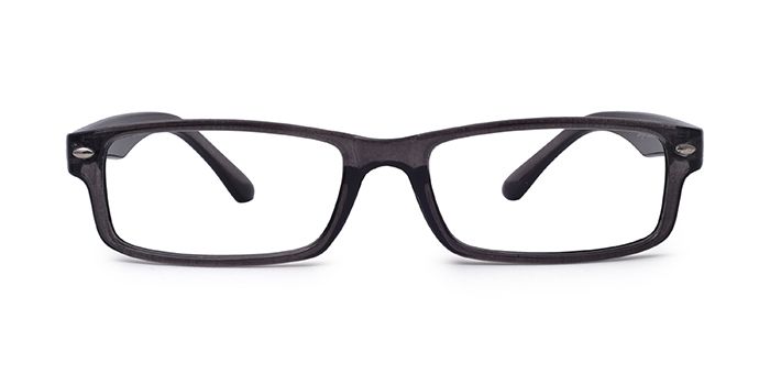  Grey Full Frame Rectangle Computer Glasses for Men