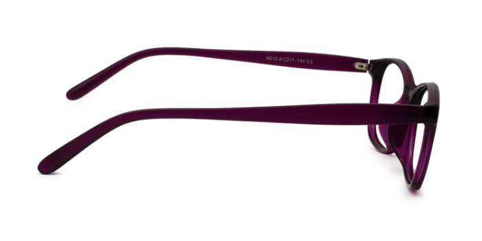  Purple Full Frame Rectangle Eyeglasses for Women