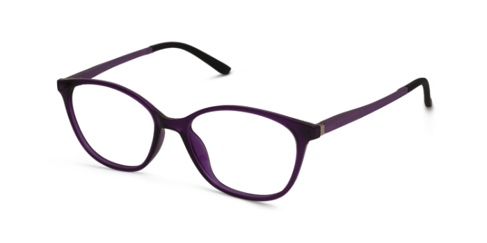  Purple Full Frame Cateye Eyeglasses for Women