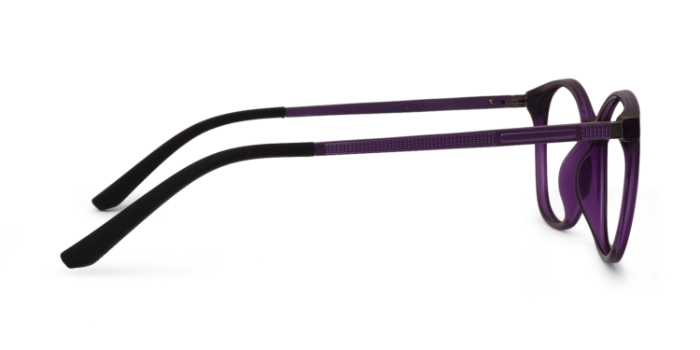  Purple Full Frame Cateye Eyeglasses for Women