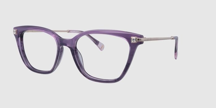  Purple Full frame Butterfly Eyeglasses for Women