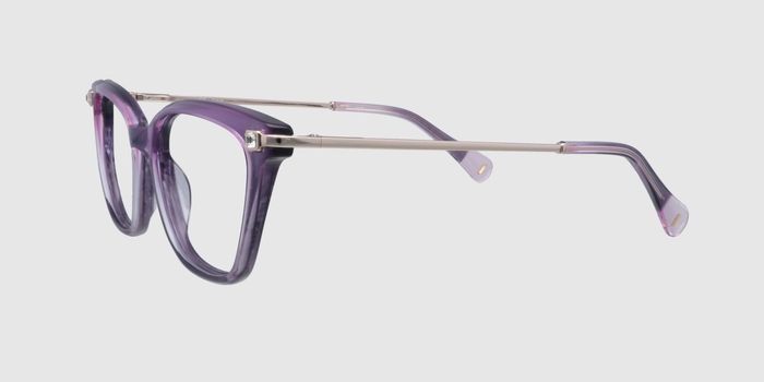  Purple Full frame Butterfly Eyeglasses for Women