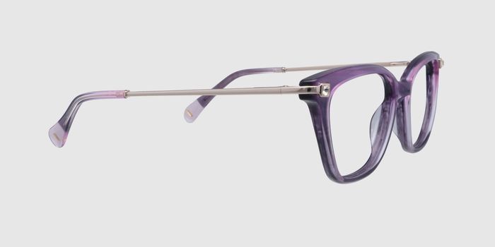  Purple Full frame Butterfly Eyeglasses for Women