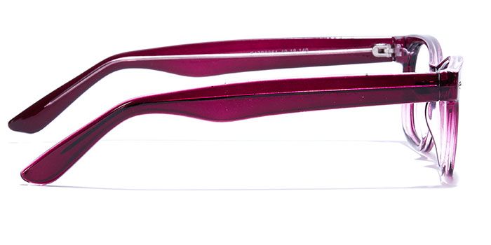  Glossy Purple Full Frame Wayfarer Eyeglasses for Women