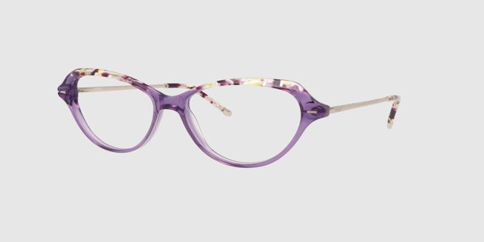  Purple Full frame Cat eye Eyeglasses for Women