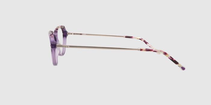  Purple Full frame Cat eye Eyeglasses for Women