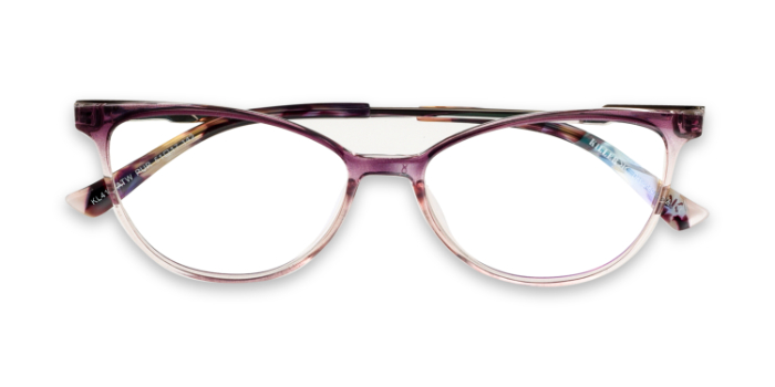 KILLER Purple Full Frame Cateye Eyeglasses for Women