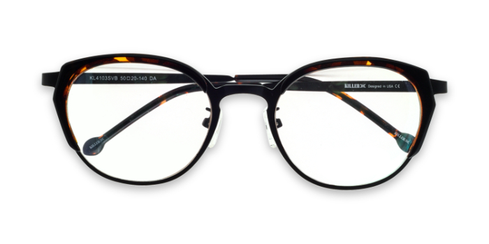 KILLER Tortoise Full Frame Round Eyeglasses for Men and Women