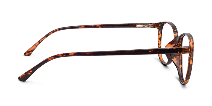  Tortoise Full Frame Oval Eyeglasses for Women