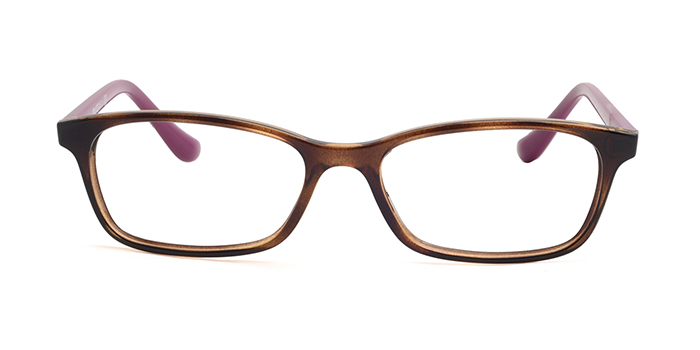 VOGUE Tortoise Full Frame Rectangle Eyeglasses for Women