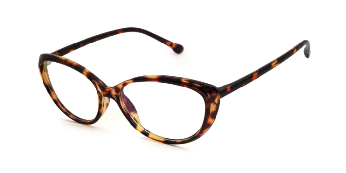  Tortoise Full Frame Cateye Eyeglasses for Women