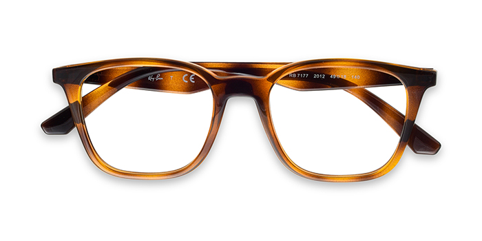 Ray-Ban Tortoise Full Frame Wayfarer Eyeglasses for Men and Women