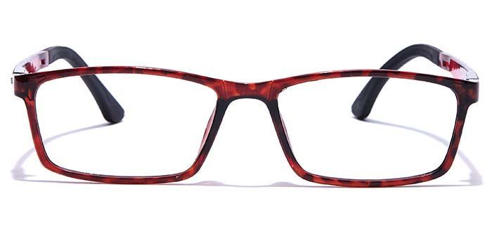  Tortoise Full Frame Rectangle Computer Glasses for Men