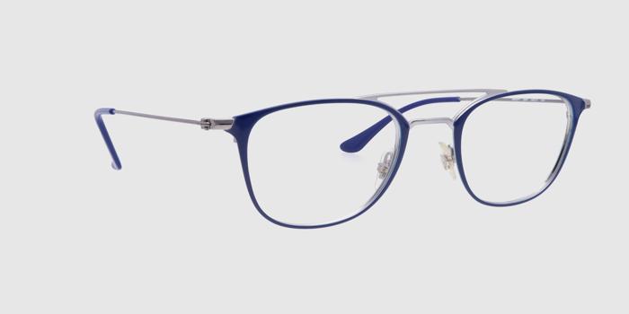  Blue Full frame Aviator Eyeglasses for Women