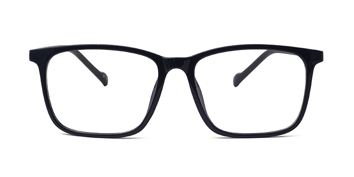  Blue Full Frame Rectangle Eyeglasses for Men and Women